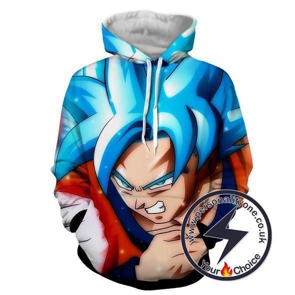 Dragon Ball Z - Goku SSJ God 3D - Hoodies